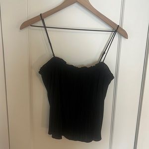 NWT Madewell Black Cropped Tank
